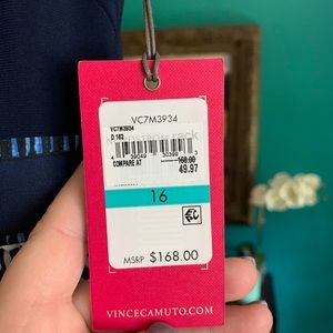 Vince Camuto maxi halter dress